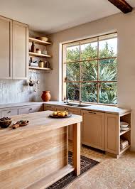 Natural Wood Kitchen Cabinets Beauty Of