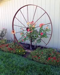 Wagon Wheel Garden Wagon Wheel Decor