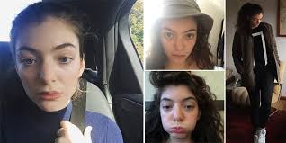 foto foto selfie lorde tanpa make up