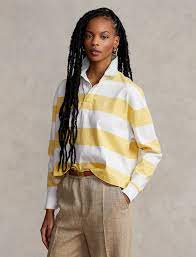 polo ralph lauren striped cropped