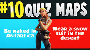 Try your best to get the highest score! Top 10 Best Quiz Would You Rather Creative Maps In Fortnite Fortnite Quiz Map Codes Youtube