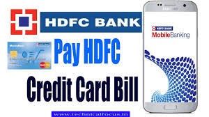 Confirm your payment amount to hdfc bank credit card. How To Pay Hdfc Credit Card Bill Hdfc Bank App Youtube