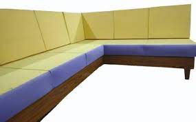 Velvet 6 Seater L Shape Corner Sofa Set