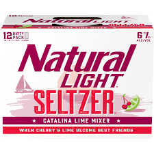 Natural Light Hard Seltzer Cherry 12 12c Walmart Com