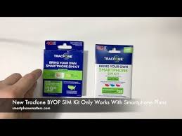 Straight talk is a registered trademark of tracfone wireless, inc. New Tracfone Byop Sim Kit Only Works With Smartphone Plans Youtube