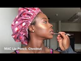 graduation makeup for dark skin women