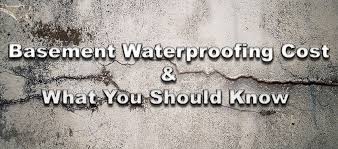 Basement Waterproofing Costs What You