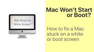 The computer shuts down every time it loads into the welcome screen. My Mac Won T Start Or Boot How To Fix White Screen Appletoolbox