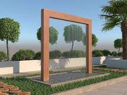 Site Garden Design With Plants 3d Model