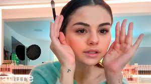 selena gomez s glowing makeup routine