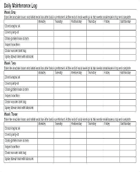 Restroom Check Sheet Restroom Check Sheet School Cleaning E