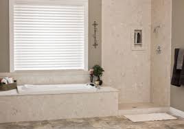 This easy to install diy tub surround and shower kits combine the look of natural granite, marble and stone into a 1/4″. 5 Myths About Tub And Shower Wall Panels Luxury Home Remodeling Sebring Design Build
