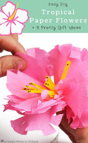 how to make paper flowers step by step
