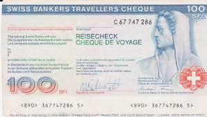 100 francs swiss bankers travellers