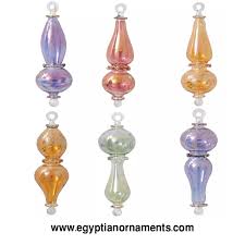 Egyptian Glass Ornaments Glass