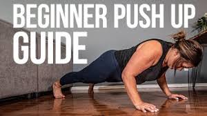 how to get your first push up pushups