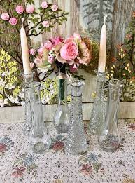 6 Glass Vases For Flowers Vase Clear