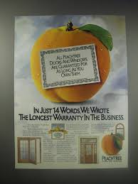 1990 Peachtree Windows And Doors Ad