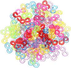 Jewelry Connectors Colorful DIY Loom Bands Kit Braided Jewelry Making  Bracelet Charms Necklace Clasp S Clips(2) : Buy Online at Best Price in KSA  - Souq is now Amazon.sa: Fashion