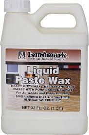 lundmark liquid paste wax with carnauba