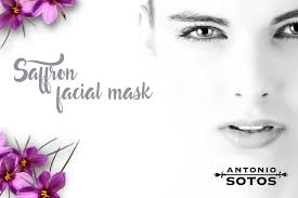saffron mask for softening skin