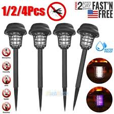 4x Solar Power Outdoor Mosquito Fly Bug