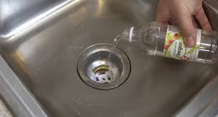 how to clean a smelly kitchen sink