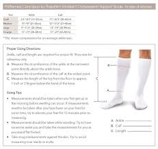 Therafirm Patterned Core Spun 10 15 Mmhg Closed Toe Knee High Support Socks For Men Women