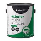 Premier Exterior Walls & Surfaces Paint, Superior Coverage, Satin Premier Paint