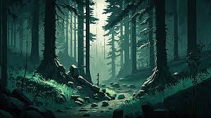 dark forest background images hd