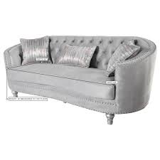 Silvana Silver Sofa El Dorado Furniture