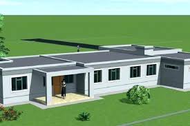 Flat Roof House Design Real Estate