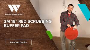 3m 16 red scrubbing buffer pad