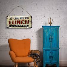 Free Lunch Rectangular Mdf Wood