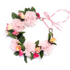 Flower stems should be at least five inches long. Flower Crown Making Kit The Crafty Hen