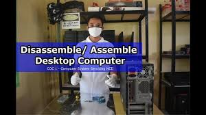 disemble emble desktop computer
