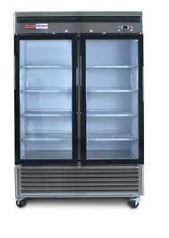 new refrigerator 2 double door glass