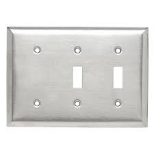 Blank Wall Plate Stainless Steel