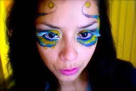 carnival inspired makeup tutorial