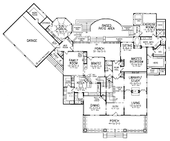 Craftsman Style House Plan 4 Beds 4 5