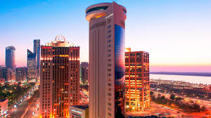 The city occupies most of a small triangular island of the same name, just off the persian gulf coast and connected to the mainland by a short bridge. Hotel In Abu Dhabi United Arab Emirates Le Royal Meridien Abu Dhabi