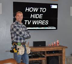how to hide tv wires