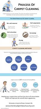 process of carpet cleaning visual ly