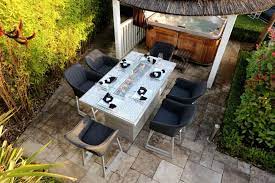 Santorini Bar Table Set With Optional