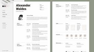 20 beautiful free resume templates