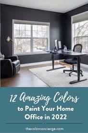 21 Beautiful Home Office Paint Colors