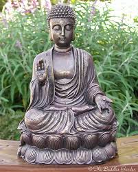 Chinese Buddha Statue With Antique