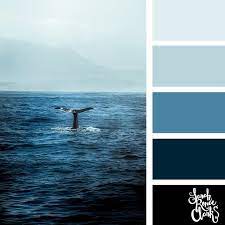 Ocean Blue Paint Ocean Color Palette