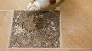 how to remove dried grout from tile