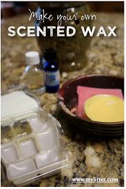 scented wax cubes diy tutorial